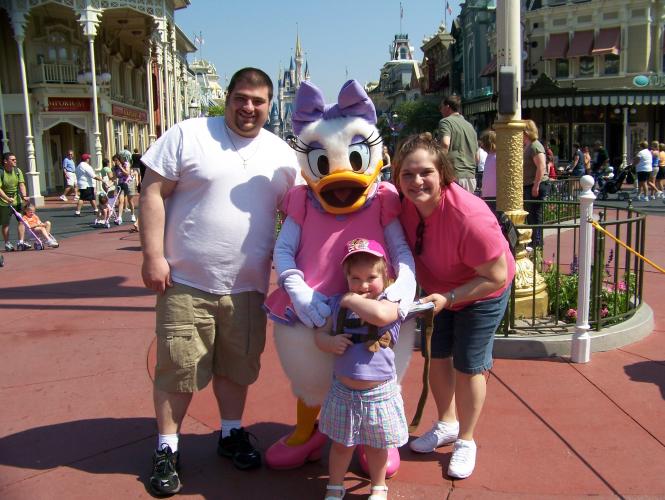 Us in Disneyworld!